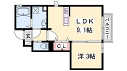 山陽電鉄網干線 西飾磨駅 徒歩13分