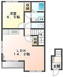 メゾンミルキーウェイII 2階