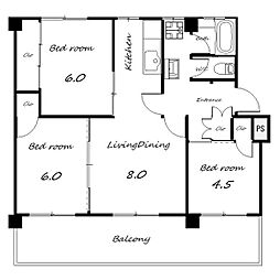 ヴィラナリー加東III2号棟 3階