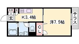 インステージ（Ｉｎ　ｓｔａｇｅ）繁昌II 1階