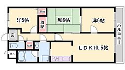 ラフェスタ大塩 3階