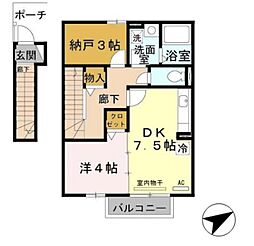 JR播但線 砥堀駅 徒歩9分 2階/-