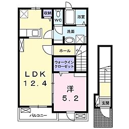 ファンド今宿II 2階