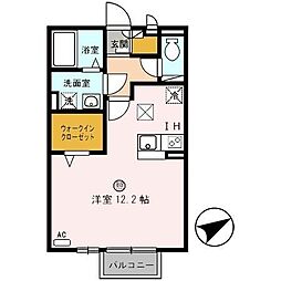 ベルクール大塚 ワンルームの間取図画像