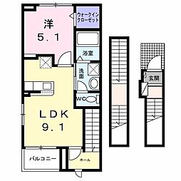 JR播但線 京口駅 徒歩8分 3階/-