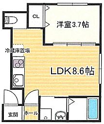 リープラスたつの大道 2階/2-B
