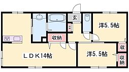 ブランドール 2階/201