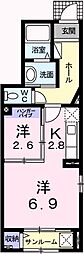 フィオーレ西庄A 1階