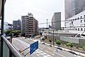 バルコニーから...