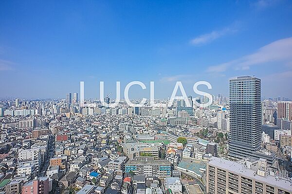 都心のパノラマビューを望む、開放感あふれる眺望。日々の暮らしに、心癒される景色が広がります。