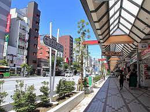 深川仲町通り商店街（730m）