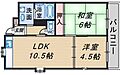 パラツィーナエスタ桜塚A棟3階8.1万円