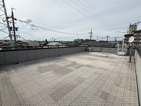 屋上の様子です。