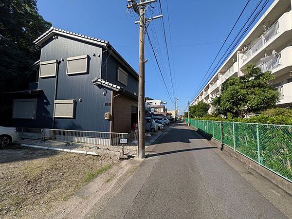 全面道路の様子です。