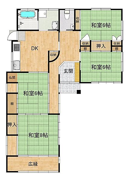 間取り：307000061901