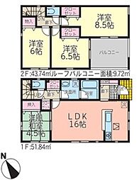 ＼新着/現地ご案内致します　平豊間第8　全8棟　5号棟