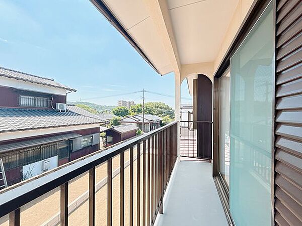 【リフォーム済】【8/2撮影】ベランダ写真です。