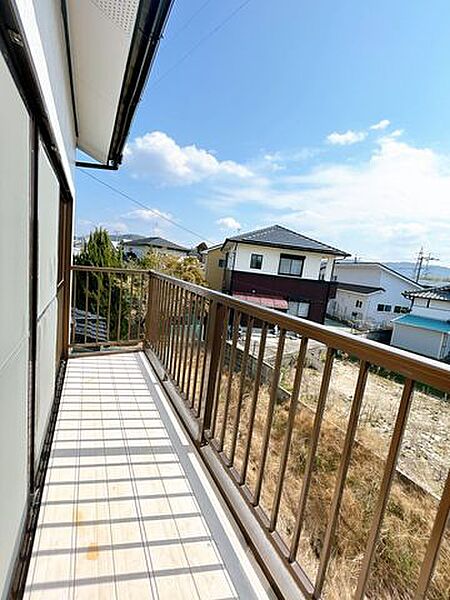 【リフォーム済】バルコニーの写真になります。
