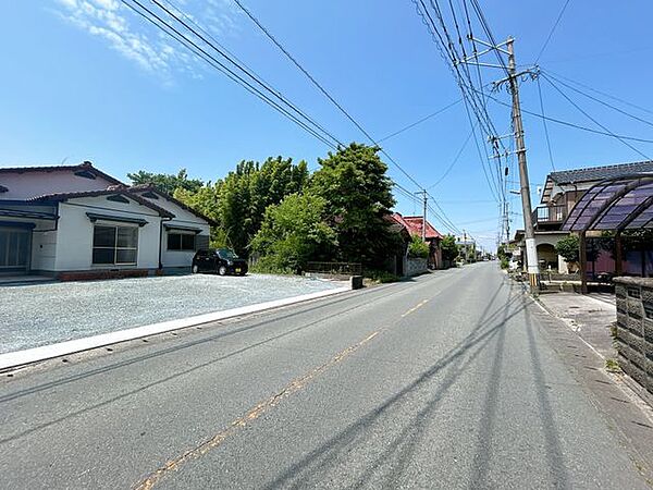 前面道路写真です。