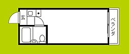 那須アーバン ワンルームの間取図画像