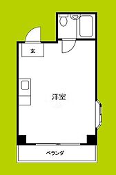 間取図画像 ワンルーム