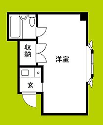 間取図画像 ワンルーム