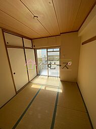 コーポ田中 4階2DKのリビング/ダイニング