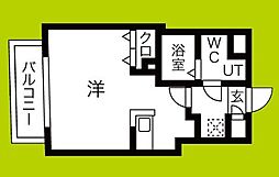 Luxe十三東 3階1Kの間取り