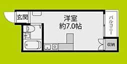 間取図画像 ワンルーム