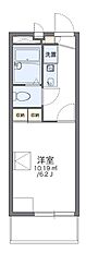 レオパレスマロード 1Kの間取図画像