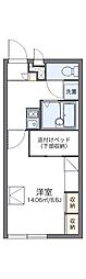 レオパレス旭町 1Kの間取図画像