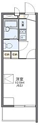 レオパレスM.S.M2 1Kの間取図画像