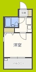 エスリード新大阪第3 1Kの間取図画像