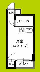 ジョイフル西船場 ワンルームの間取図画像