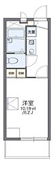レオパレススミエ 1Kの間取図画像