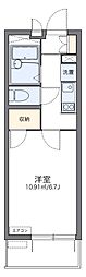 レオパレスComfortL 1Kの間取図画像