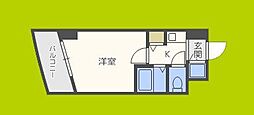 ラナップスクエア新福島 1Kの間取図画像