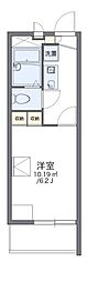 レオパレス東雲 1Kの間取図画像