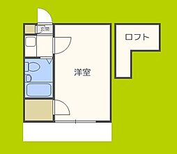 エムパレス21 1SKの間取図画像