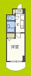 ノルデンハイム東三国3-A 1Kの間取図画像