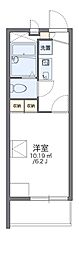 レオパレススプルース 1Kの間取図画像