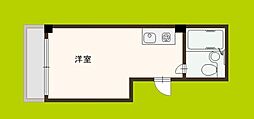 マキシム西中島 ワンルームの間取図画像