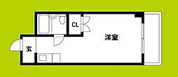 FLOURISH相栄 ワンルームの間取図画像