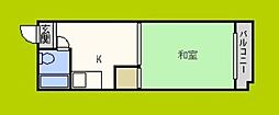ベストレジデンスあびこ 1Kの間取図画像