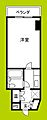 ユーロハイツ東天満3階3.9万円