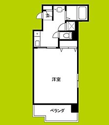 シティライフ新大阪 1Kの間取図画像