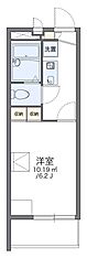 レオパレスMS 1Kの間取図画像