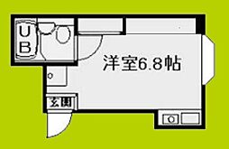 MTKビル ワンルームの間取図画像