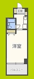 ライオンズマンション今里第2 1Kの間取図画像
