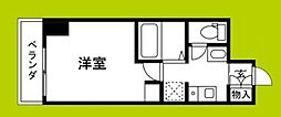 フィオーレ都島北 1Kの間取図画像